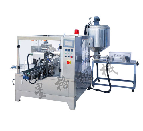 給袋式醬料包裝機(jī)(圖1)