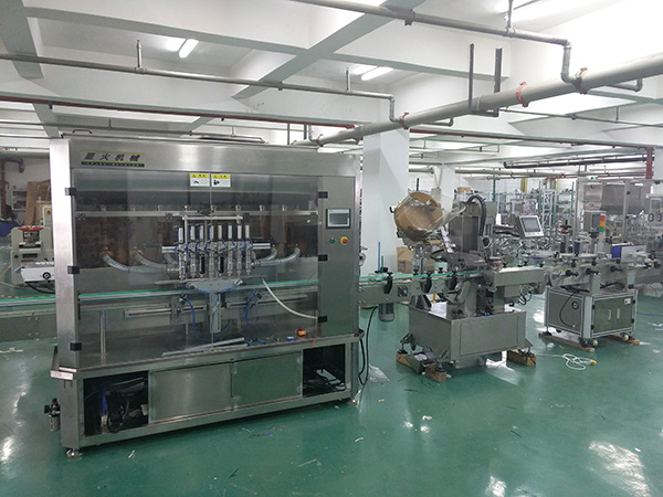 新品推薦:醬料灌裝真空旋蓋生產(chǎn)線(圖1)