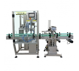 雙頭醬料灌裝真空旋蓋生產(chǎn)線