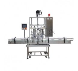 伺服驅(qū)動(dòng)活塞式醬料灌裝機(jī)