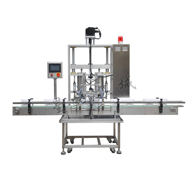 伺服驅(qū)動活塞式醬料灌裝機(圖1)